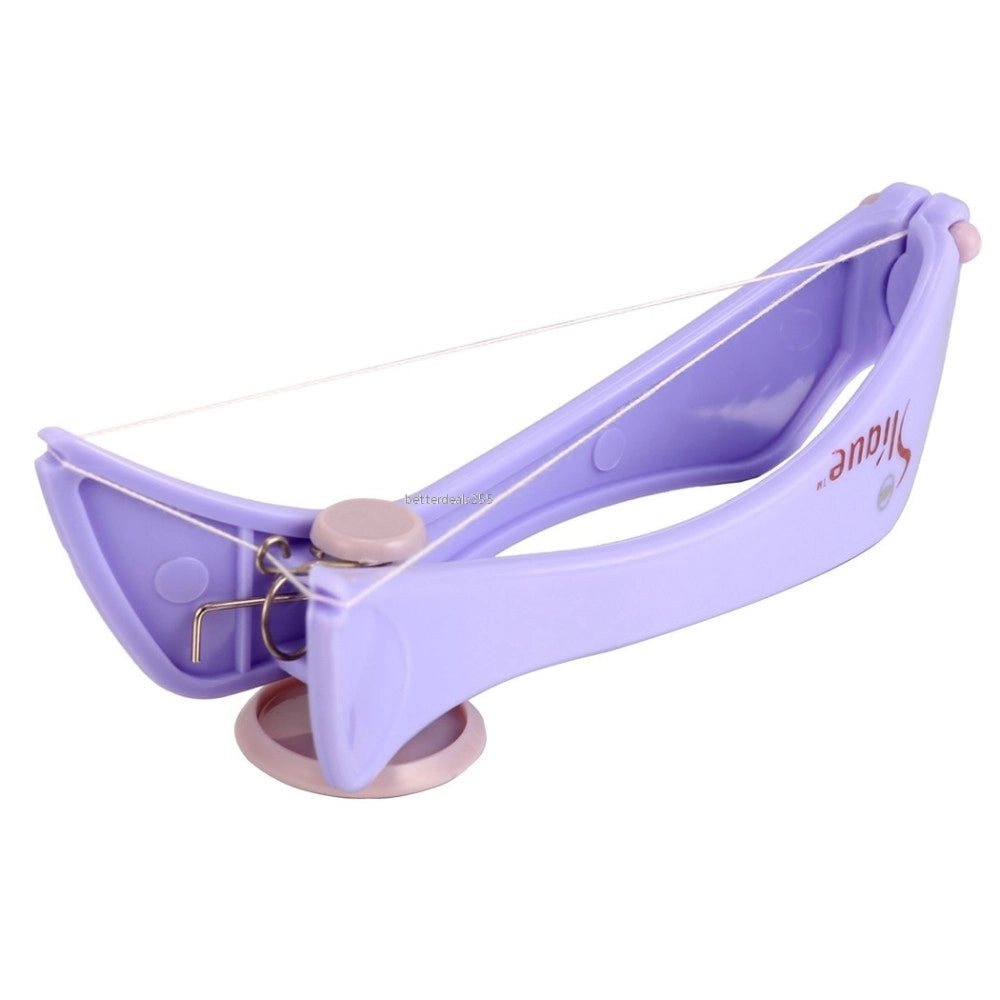 Trade Shop - Depilatore Epilatore Donna Rimuovi Peli Viso Roller A Molla Filo Arabo Slique -