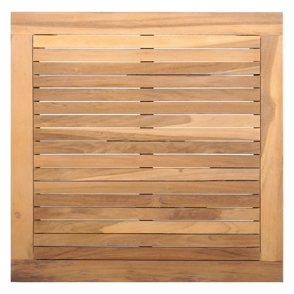 Set panchina da giardino in legno massello teak