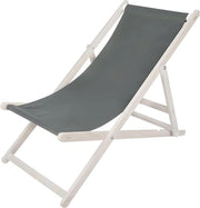 Sedia da Giardino in Legno Pieghevole per Spiaggia e Giardino - Comoda e Adattabile