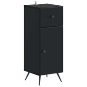 Mobiletto da Bagno BREDA Nero 30 x 31 x 80 cm 897486