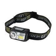 Trade Shop - Lampada Frontale A Led Ricaricabile Impermeabile Ad Alta Luminosità 400lm Q-td208 -