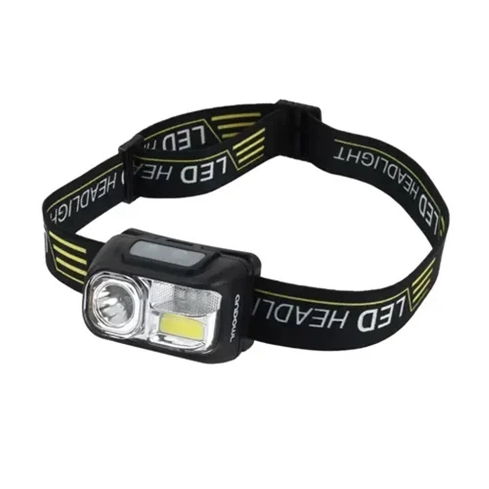 Trade Shop - Lampada Frontale A Led Ricaricabile Impermeabile Ad Alta Luminosità 400lm Q-td208 -