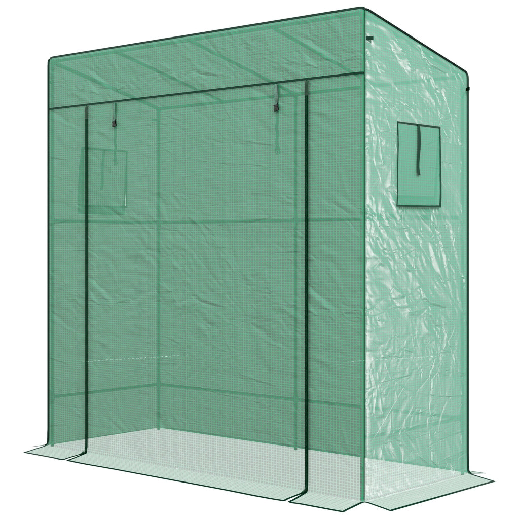 Serra da giardino murale ¨C zephmum ¨C verde 196x77x197 cm