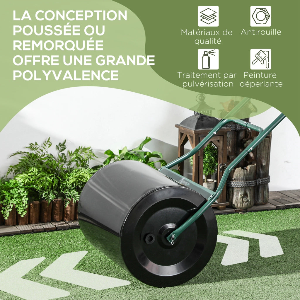Rullo per Prato ¨C zephmum ¨C Nero Verde 50 cm