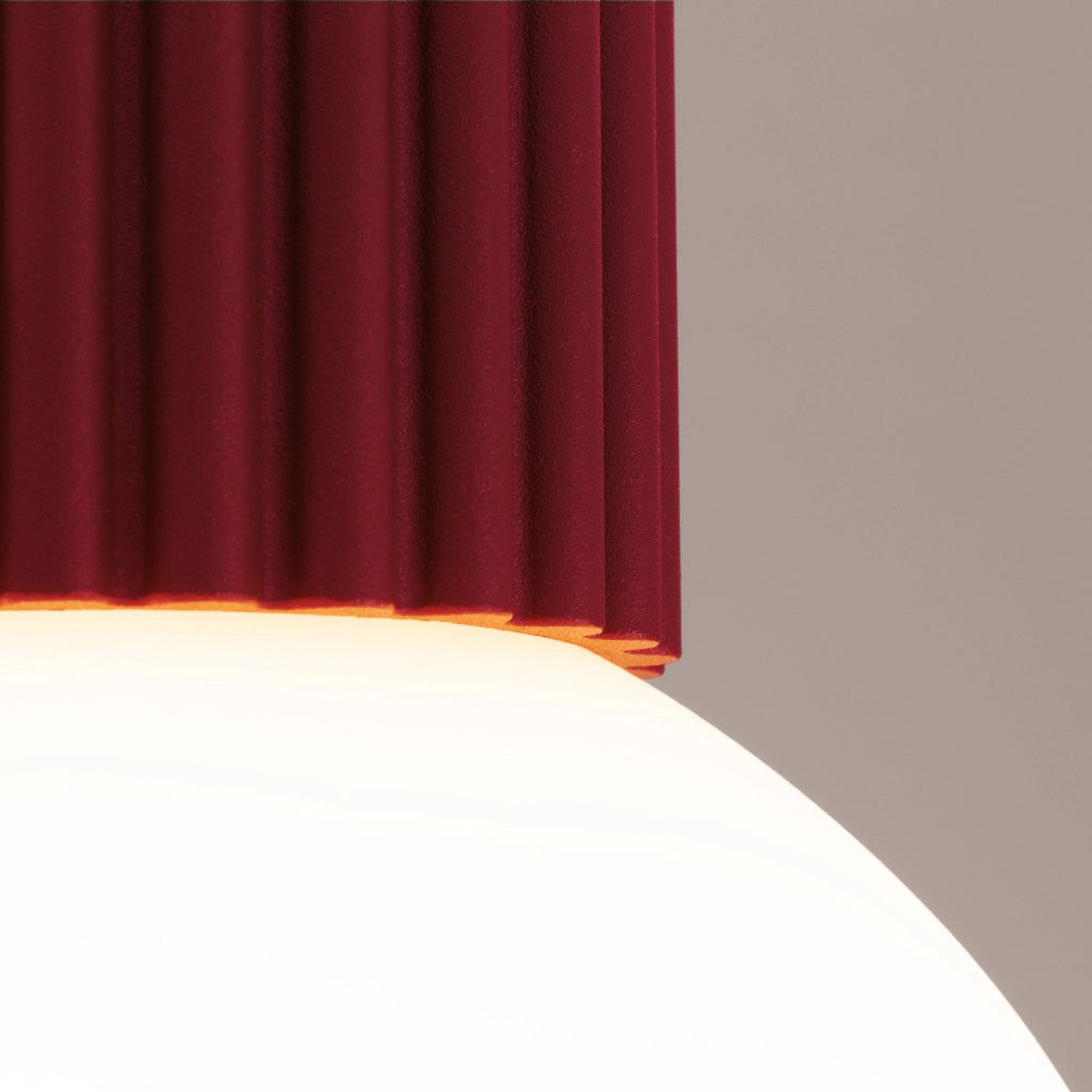 Spot soffitto SFERA Pure Lume borgogna sfera G9 IP44
