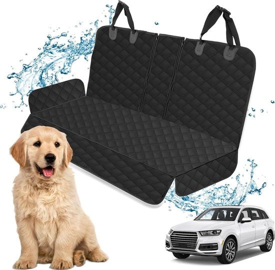 Ammaccagomma per Auto per Cani - Imbottito Acqua - Con Cintura di Sicurezza - Adatto a Tutti i Veicoli, Minivani e SUV