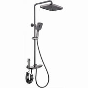 Trade Shop - Set Saliscendi Bagno Colonna Doccia Miscelatore Rubinetto Soffione Doccetta Bidet 87346 -