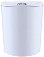 Contenitore di rifiuti sensoriale 3/5L, piccola ciotola di rifiuti per bagno, camera da letto, soggiorno, cucina, bianco 5L