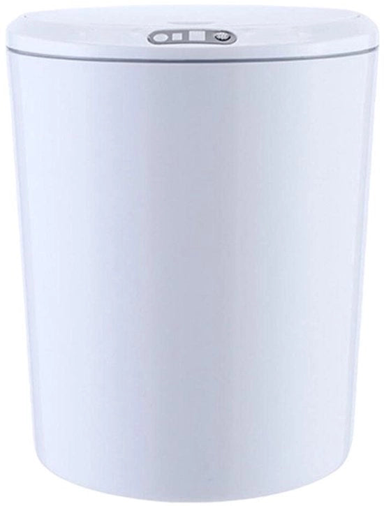 Contenitore di rifiuti sensoriale 3/5L, piccola ciotola di rifiuti per bagno, camera da letto, soggiorno, cucina, bianco 5L