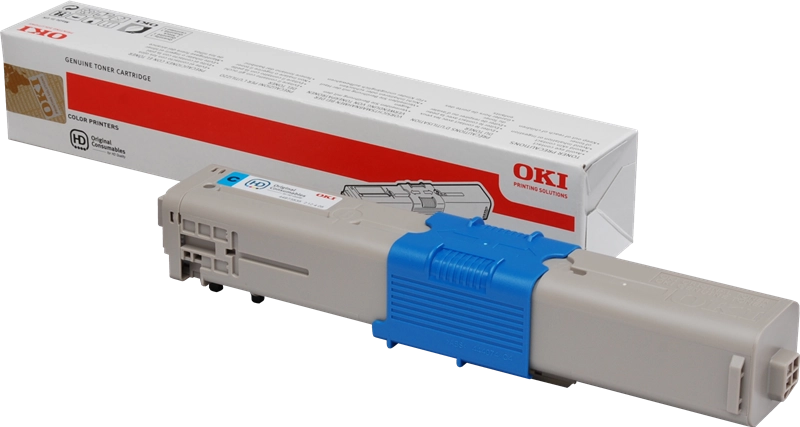 ORIGINAL OKI toner ciano 44973535 C301/321 ~1500 Seiten