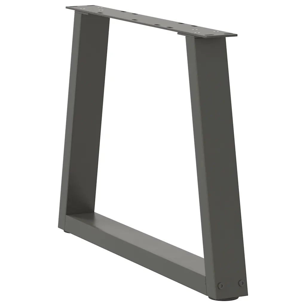 Gambe per Tavolino da Caffè a Forma di V 2 pz Antracite 50x(42-43,3) cm Acciaio 4012550