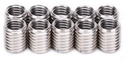 Viti a Scudo 10 pezzi - Acciaio Inox - M8 x 1.25 Femmina - M10 x 1.5 Maschio - Set di Viti per Riparazione - Adatto per Progetti di Mobili - Viti di Inserimento