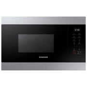 Samsung MG22M8274CT Forno Microonde con Grill Capacita' 22 Litri Potenza 1300W Piatto Doratore Sensore Smart Moisture Modalita' Standby Touch Controllo Nero-Acciaio Inossidabile