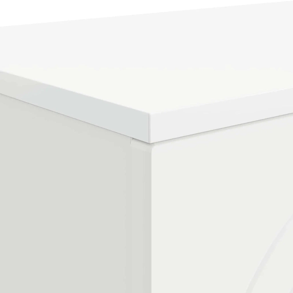 Tavolino da salotto Bianco 102 x 35 x 75 cm 899927