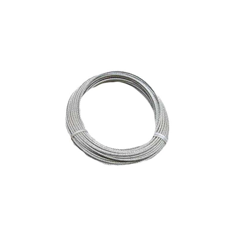 FUNE ZINCATA PER TAPPARELLE Ø 2,4 mm - rotolo 9 mt - 9 rotolo