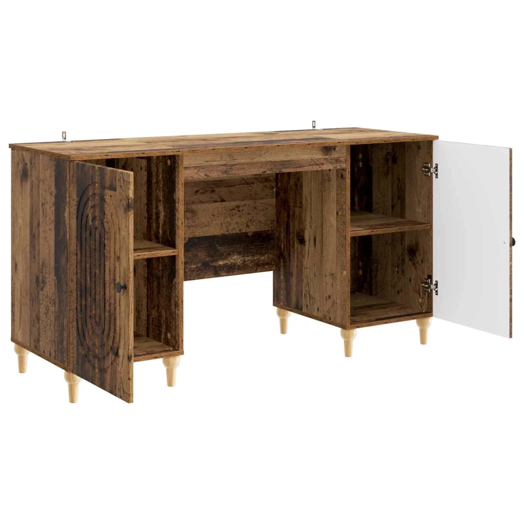 Scrivania Legno antico 142,5 x 50 x 75 cm Legno ingegnerizzato 3414583
