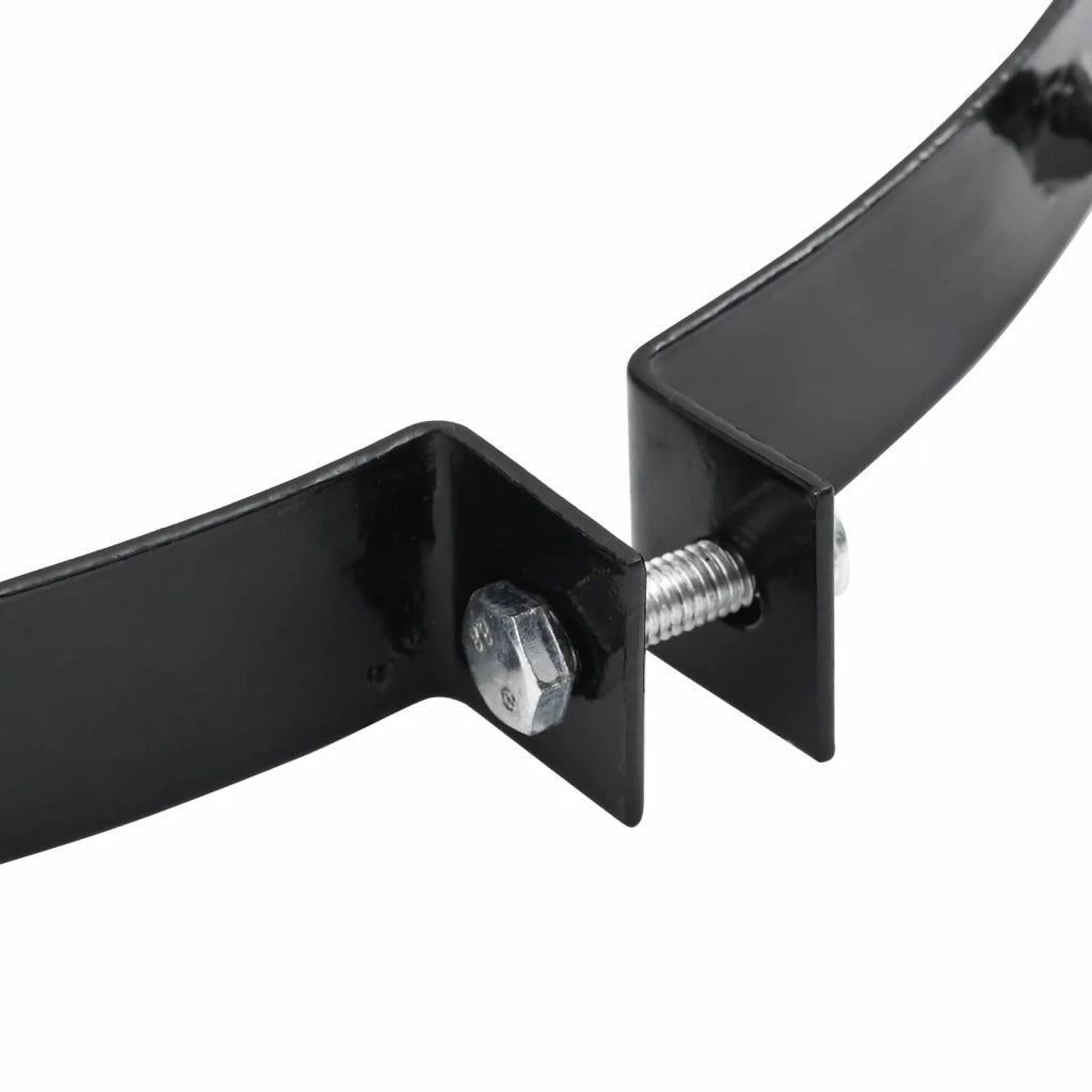 Morsa per Aeratore del Prato con Punti 5 pcs Nero Ø 300 mm 42032339
