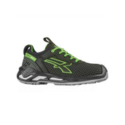 Scarpe Bryan Nero/Verde Basse 44 S3 Upower