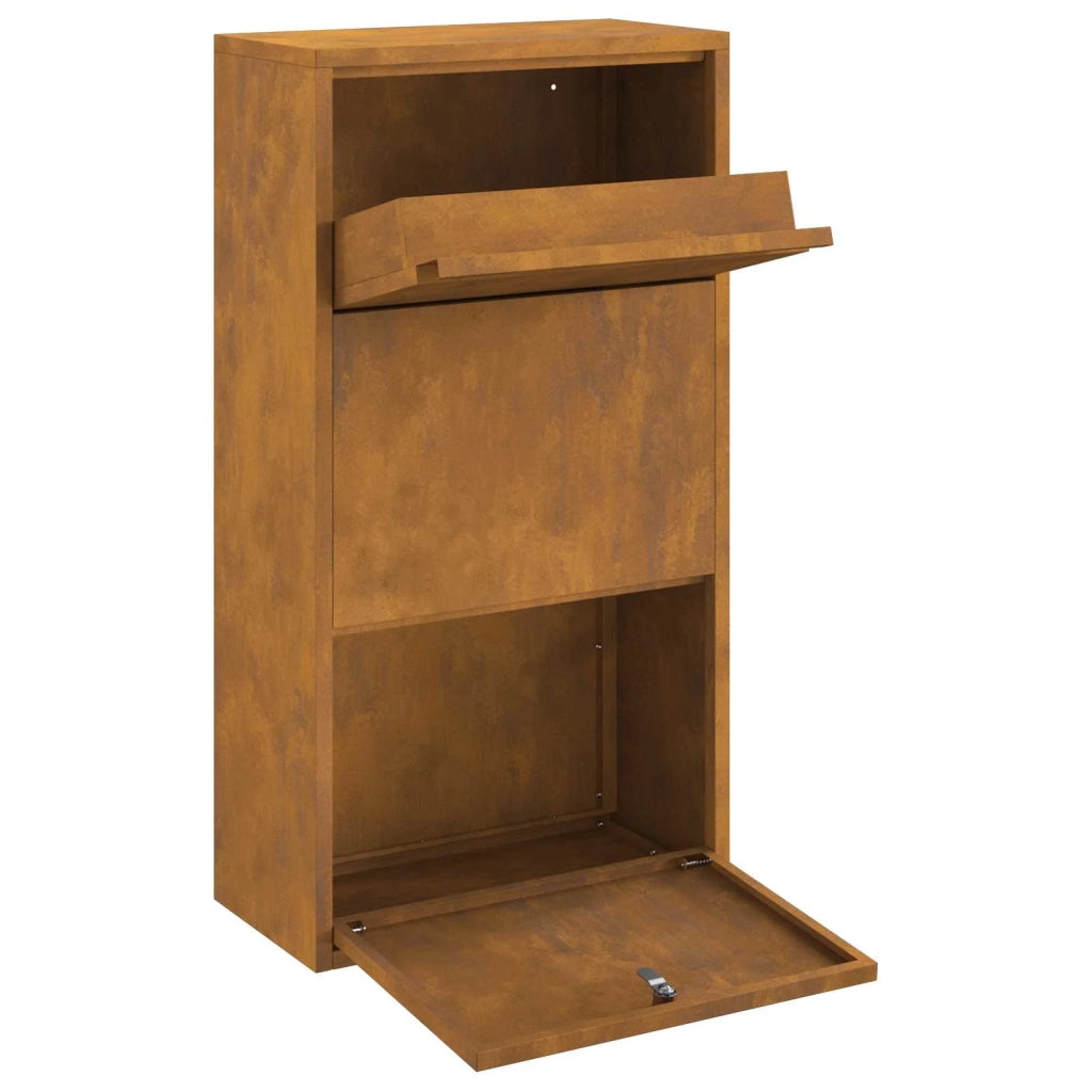 Cassetta per pacchi con archiviazione Ruggine 44 x 22 x 82 cm CFW1888014