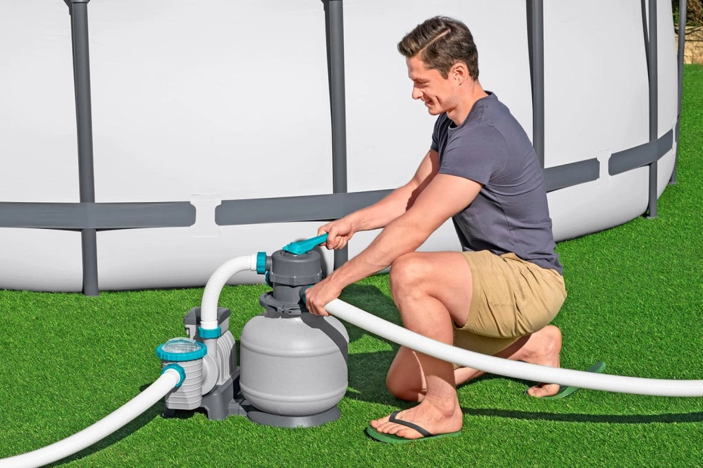 POMPA DI FILTRAGGIO A SABBIA 8,327L BESTWAY