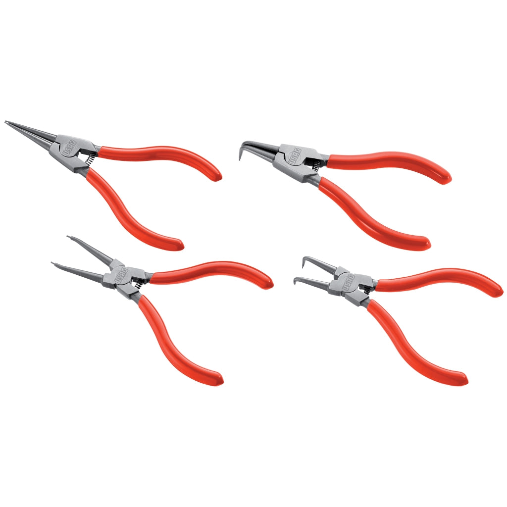 Set 4 pinze con becchi diversi Usag professionali 127 C/SE4 U01270040