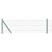 Palo della recinzione | Pannello per recinzione Verde 25 x 0,4 m (rete 60 x 60 mm)
