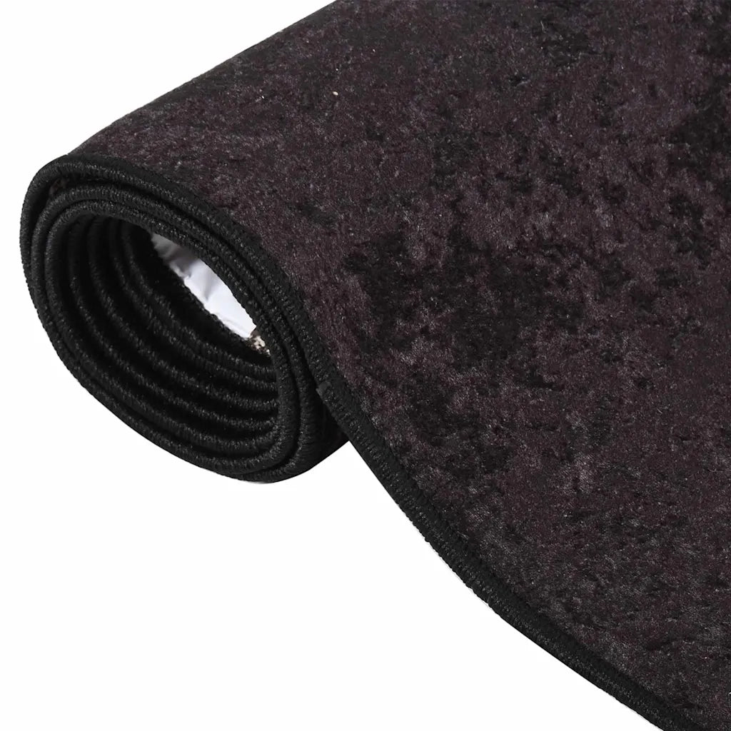 Tappeto Lavabile 120x180 cm Antracite 337954