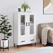 Credenza Bianca 69,5x31x115 cm in Legno Multistratocod mxl 127590