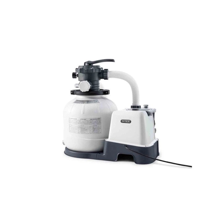 POMPA A SABBIA COMBO SISTEMA E.C.O. PER PISCINE FINO A 32.200 LITRI  peso kg.25,40 (26676)    INTEX