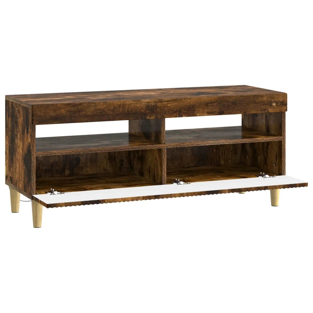 Mobile TV LED Rovere Fumo Legno ingegnerizzato 896770