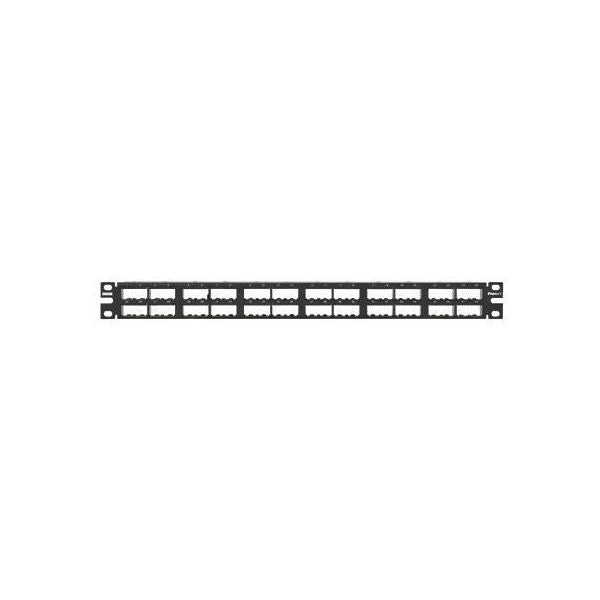Pann.1u per 48 rj45 minicom nero - CPP48HDEWBL