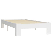 Dormeuse Estraibile senza Materasso Bianca Legno Pino 90x200 cm 283292