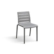 PAZZO DESIGN Sedia Brad Grigio set da 6 sedie in Polipropilene