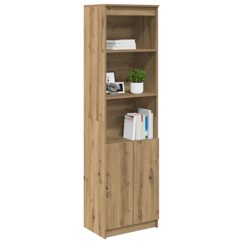 Credenza Rovere Artigianale 50x35x180 cm in Legno Multistrato 3328470