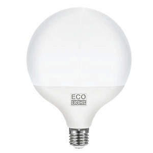 Bisonte Lampadina Led Globo E27 24W=130W 2100lm 3000k