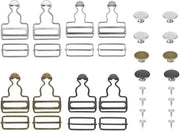 Clip Metallico per Giardino - Accessorio Leggero - Adattabile per Giardino - Clip per Pantaloni - Resistenti e Duraturi - Ideali per Pantaloni da Giardino - Clip per Cintura