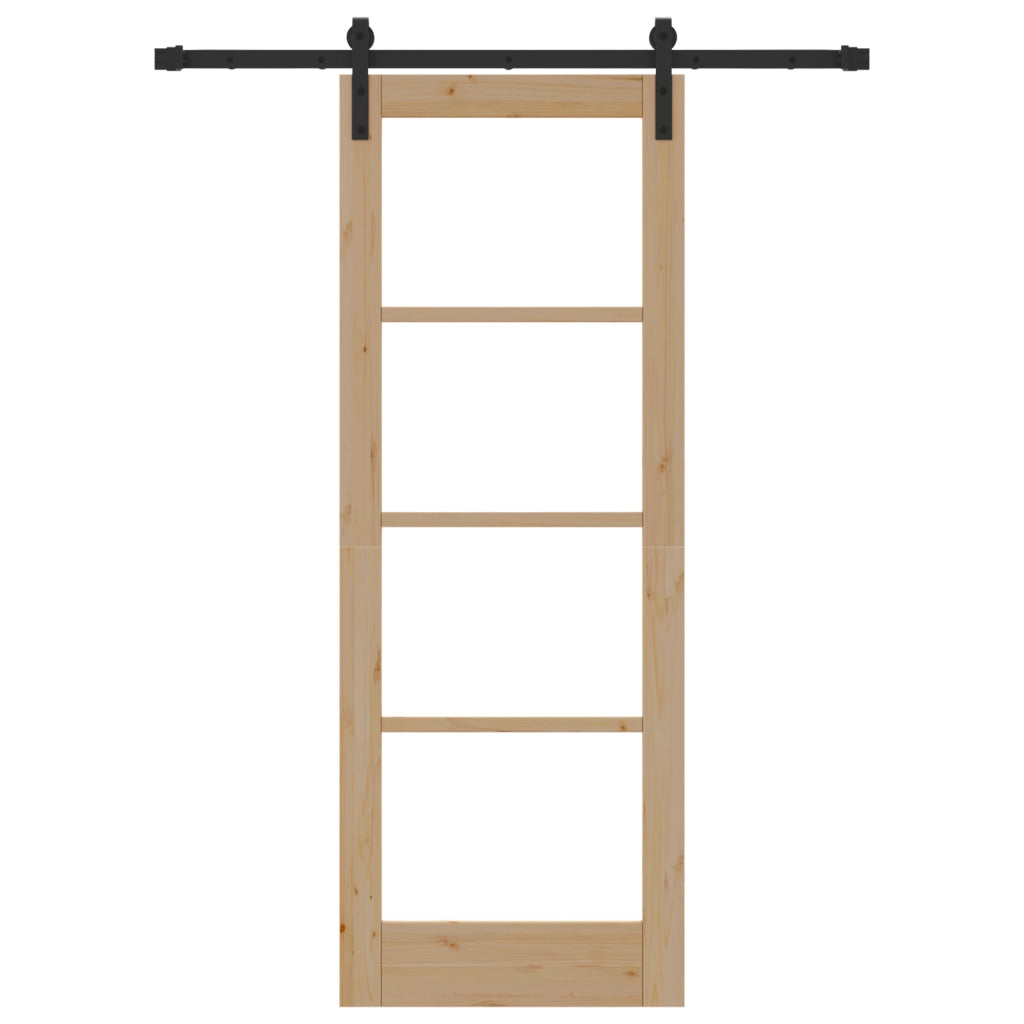Porta Scorrevole vitaXL con Set di Ferramenta 'ORKDAL'73.5x198.5 cm