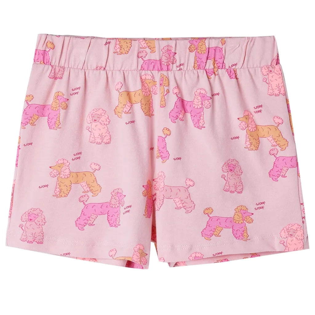 Pigiama da Bambina a Maniche Corte Rosa Chiaro 104 CFW1796492