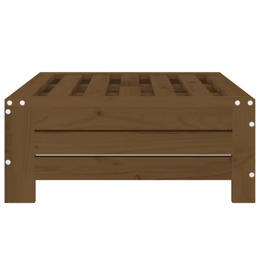 Copertura per Base Ombrellone Ambra in Legno Massello di Pino 825334