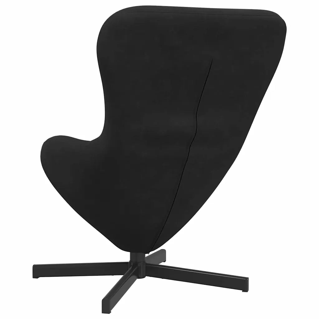 Divano Sedia-Poltrona uovo Nero 63 x 73 x 90 cm Velluto