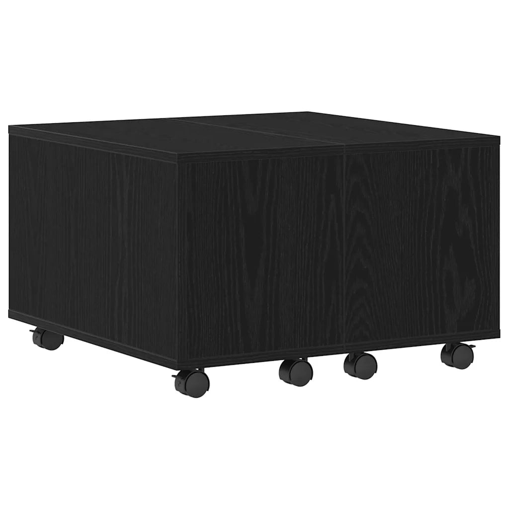Tavolino da salotto Rovere Nero 60 x 60 x 38 cm 862625