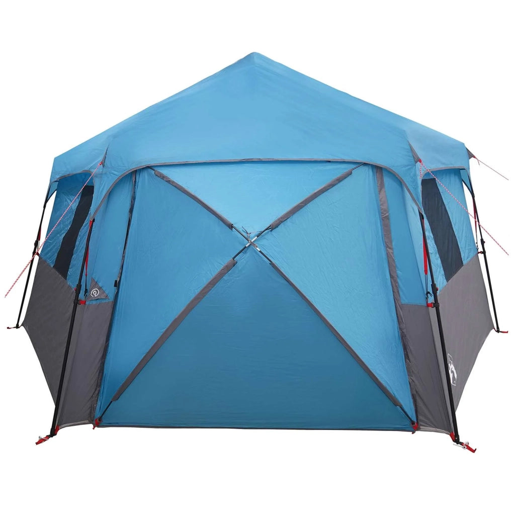 Tenda istantanea con telo antipioggia per 12 persone e rilascio rapido-Tenda da campeggio 376593
