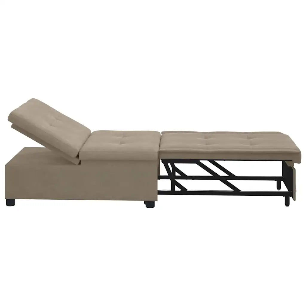 Divano Letto Estraibile Talpa 194 x 67 x 82 cm Microfibra 42008607