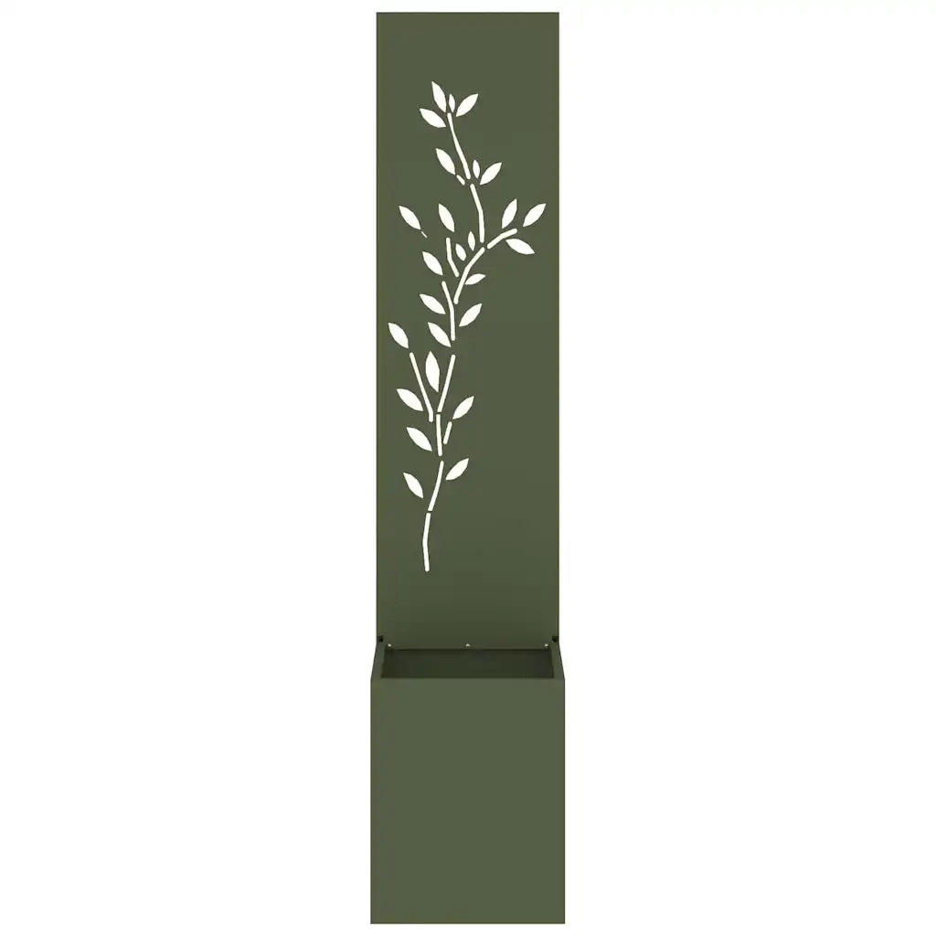 Schermo per privacy in giardino Oliver verde 32 x 32 x 150 cm CFW6228311