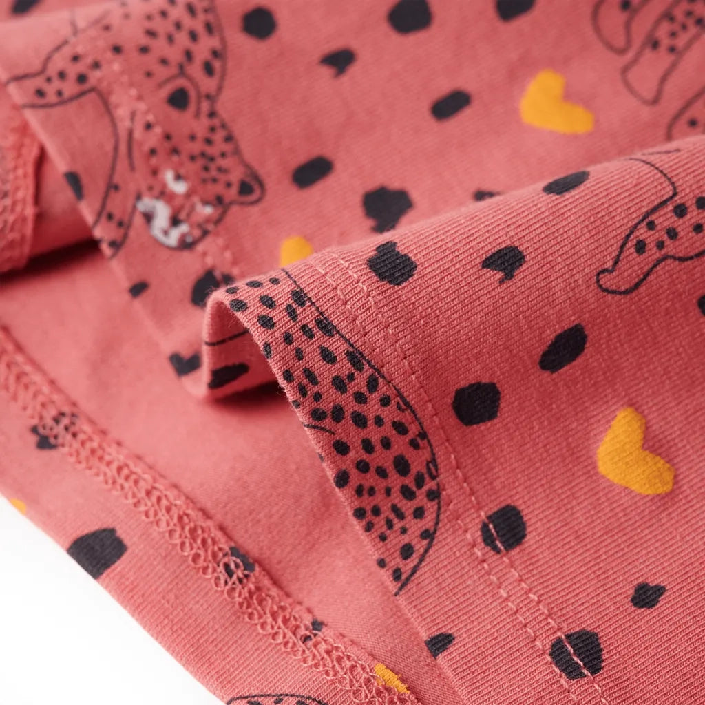 Pigiama da Bambina a Maniche Lunghe Rosa Antico 104 CFW8616599
