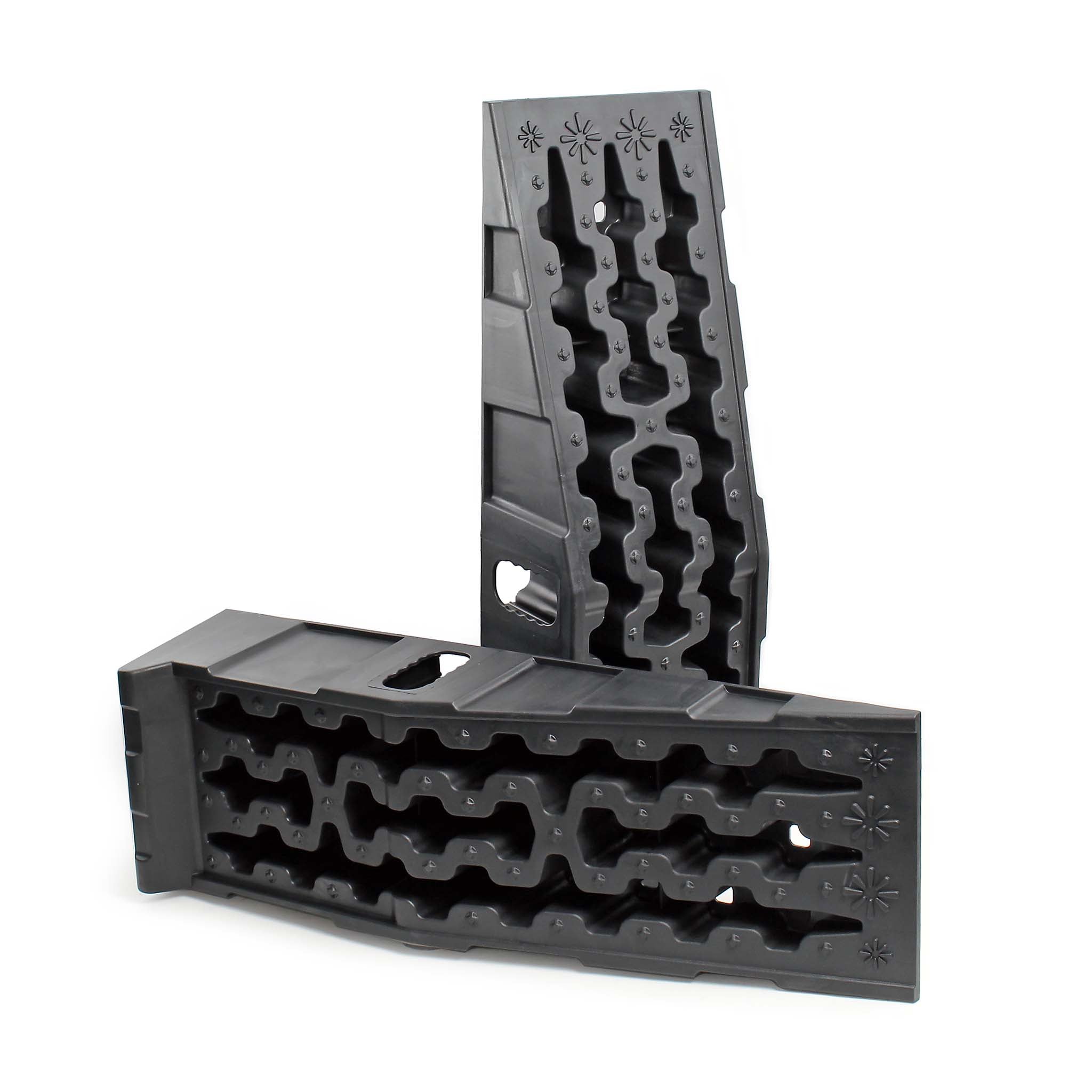 Cunei livellatori auto veicoli 2 pz. max 6 t Rampa di livellamento in plastica