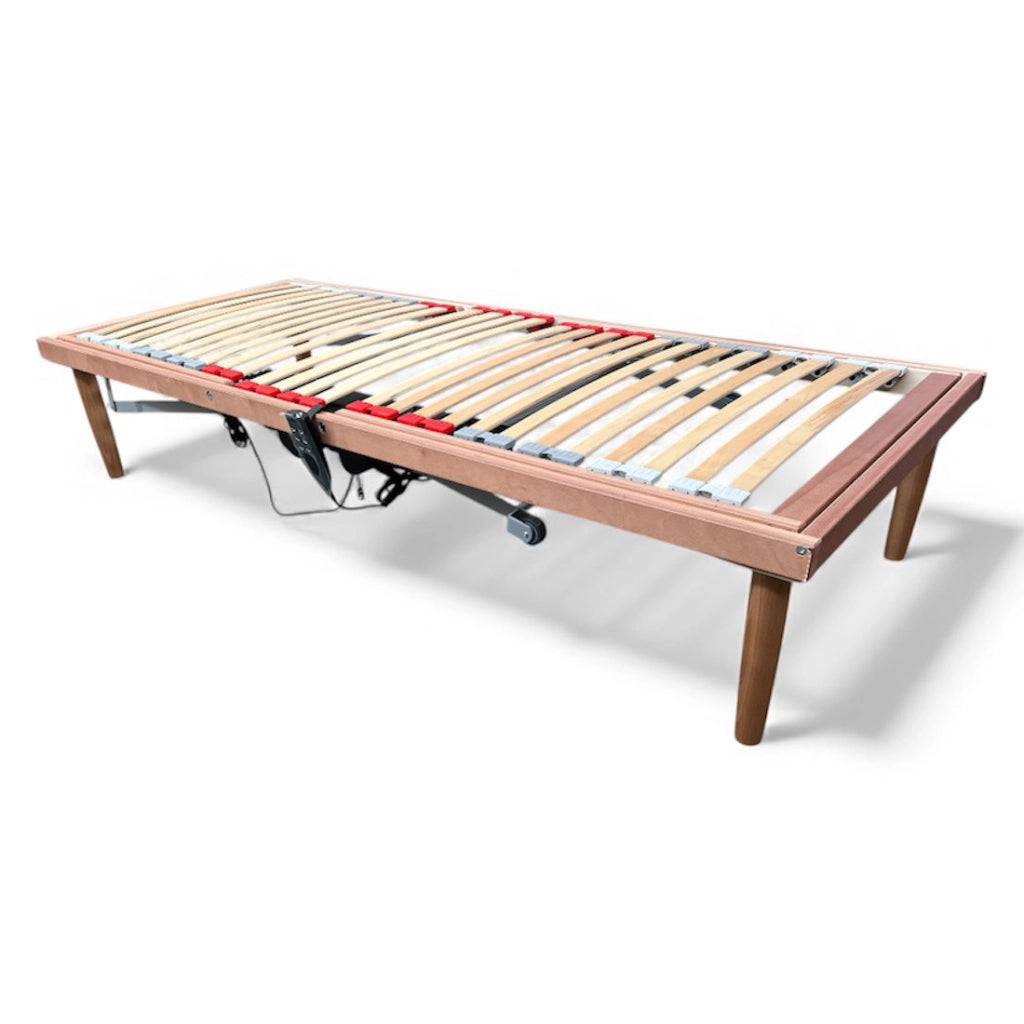 Rete Letto Motorizzata 3 Snodi 80x190 cm con telecomando, regolazione Testiera e Pediera per materasso una piazza