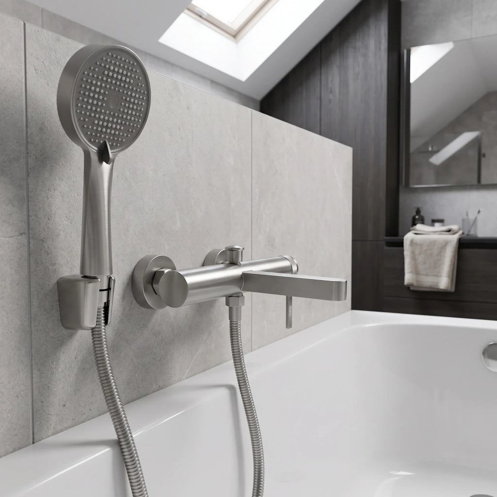 Rubinetto Da Vasca Rea Grace Brush Nickel