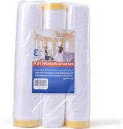 Nastro di mascheratura per autobody - Kit di 3 rotoli di nastro di mascheratura e copertura per apparecchiature e mobili - 9ft x 90ft