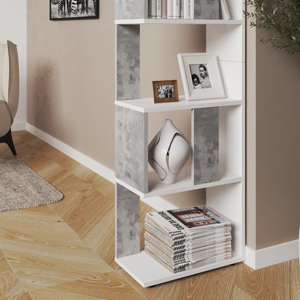 Vicco Divisorio per ambienti Cemento/Bianco 45 x 162.6 cm